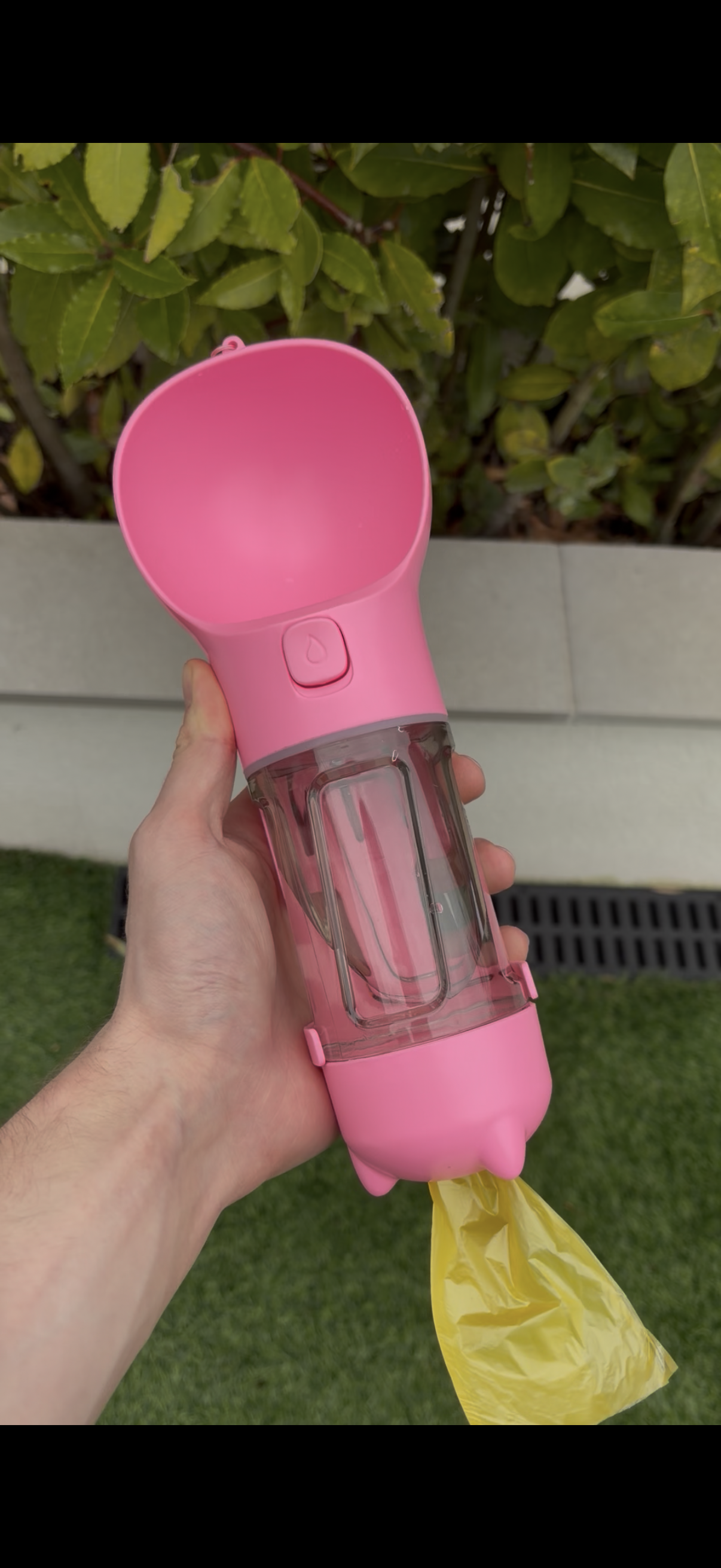 3-in-1 Portable Dog Bottle
